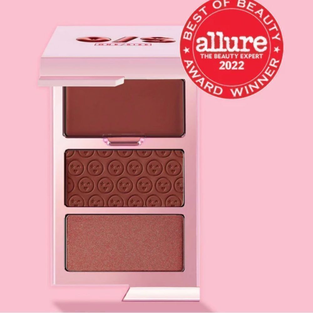 O/S One Size by Patrick Starrr Cheek Clapper 3D Blush Trio Rich Betch BNIB